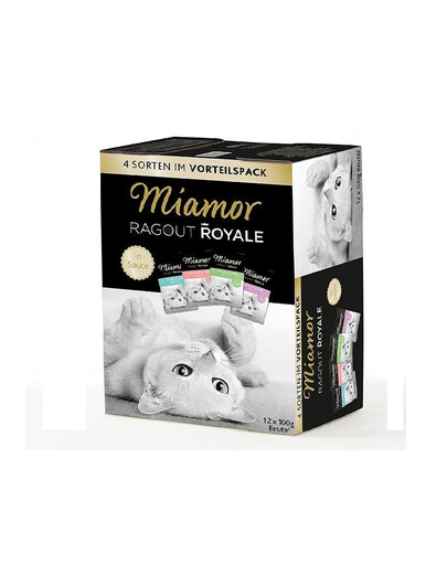 MIAMOR Ragout Royal Mix sada vrecúšok v omáčke 12 x 100 g