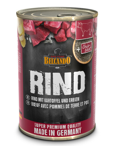 BELCANDO Hovädzie so zemiakmi a hrachom 400 g