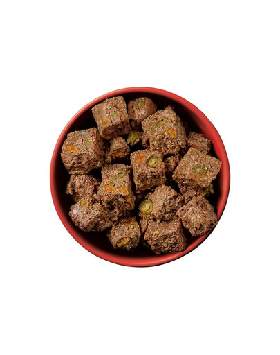 CESAR 400g - hovädzie mäso, zdobené mrkvou, fazuľou a bylinkami