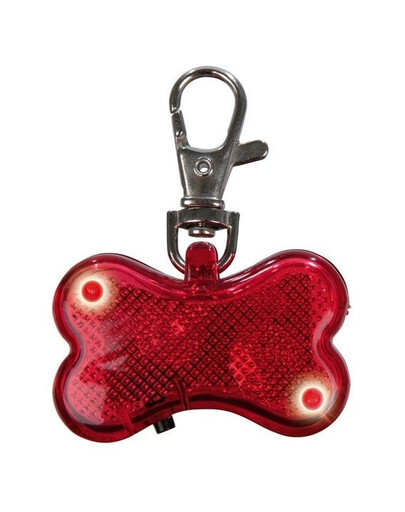 TRIXIE Adresár pre psov svietiaca kosť