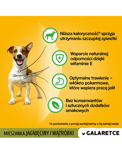 PEDIGREE Jahňacie v želé 100 g