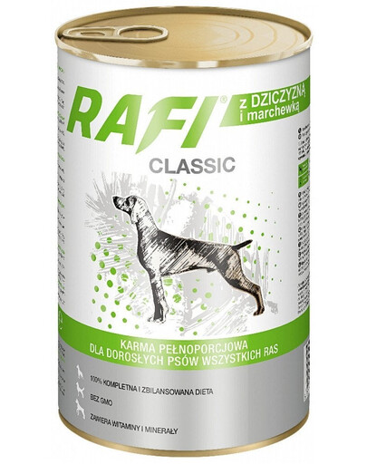 DOLINA NOTECI RAFI CLASSIC divina a mrkva v omáčke 1240g