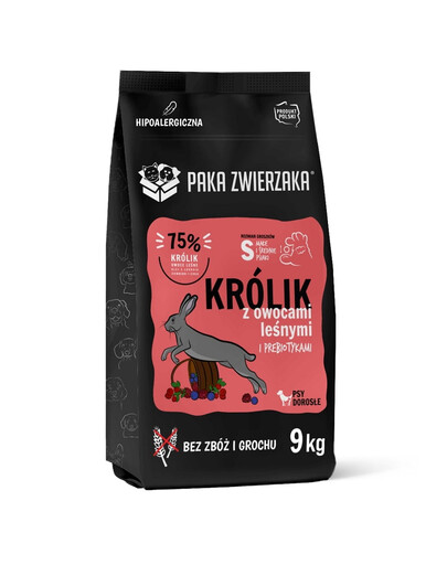 PAKA ZWIERZAKA Seventh Heaven Karma sucha Królik z owocami leśnymi S 9kg