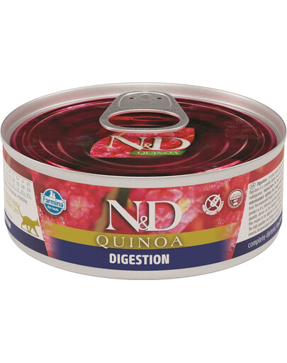 N&D Cat QUINOA Adult Digestion Lamb & Fennel 80g