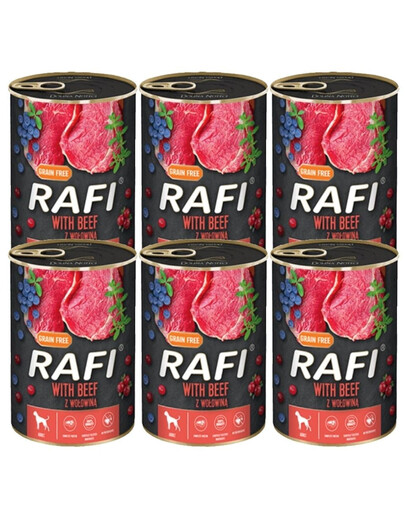 DOLINA NOTECI RAFI Hovädzie mäso 6x400 g