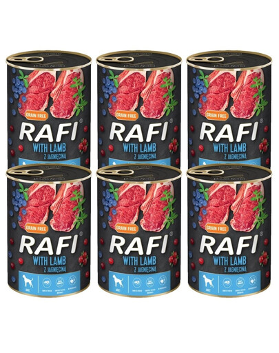 DOLINA NOTECI RAFI Lamb jahňacie 6 x 800 g