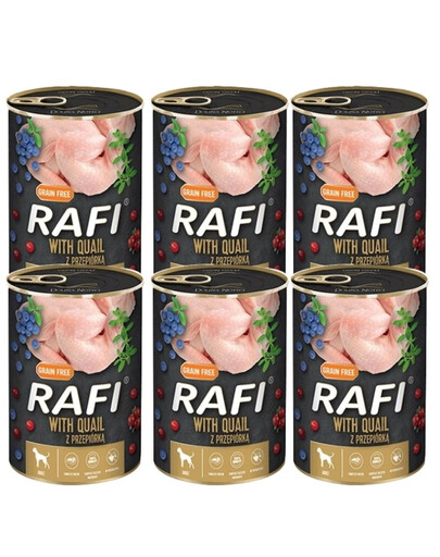 DOLINA NOTECI RAFI Prepelica 6x400 g