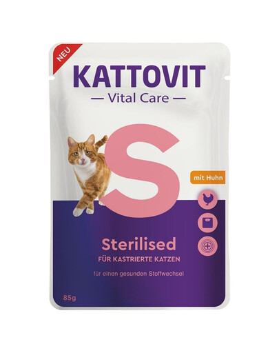 Vital Care Sterilised z kurczakiem 85 g