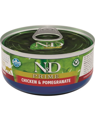 Cat prime chicken & pomegranate 70 g