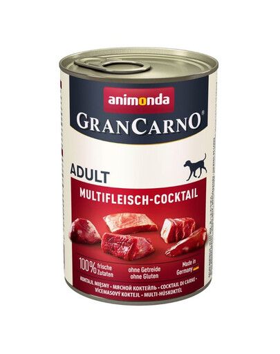 ANIMONDA Grancarno 400 g bezzbożowa puszka dla psa