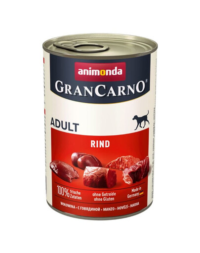 ANIMONDA Grancarno 400 g bezzbożowa puszka dla psa