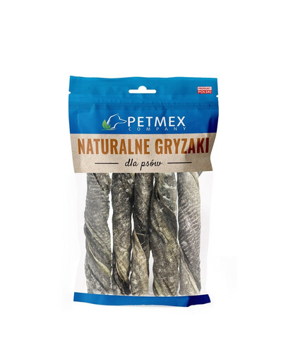 PETMEX Koža tresky twist 100g