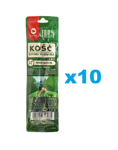 MACED 100% Natura Kość z szynki włoskie 20 szt.