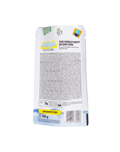 ARUBA Dog Dziczyzna, seler i jagody aronii 100 g