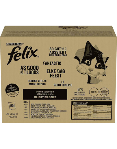 FELIX Mix príchutí 120x85g
