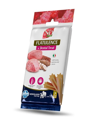 FARMINA N&D Quinoa Dental 100 g (7 ks) Dentálna maškrta pre stredné a veľké psy