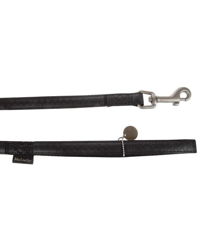 ZOLUX Vodítko mac leather 25 mm / 1.2 m čierne