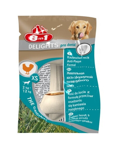 Kość wiązana delights dental XS 1 szt.