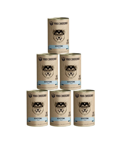 PAKA ZWIERZAKA Divina a losos 6x400 g