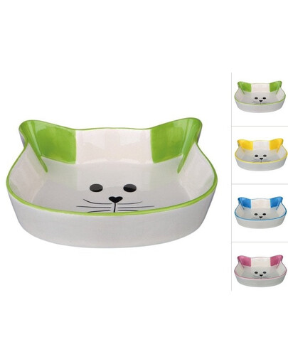 TRIXIE Keramická miska v tvare mačky 250 ml