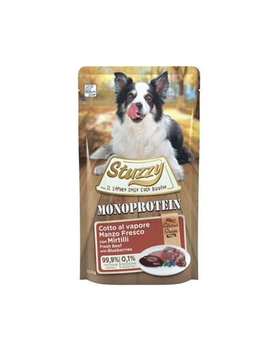 Dog Monoprotein Wołowina z jagodami 150 g karma hipoalergiczna dla psów