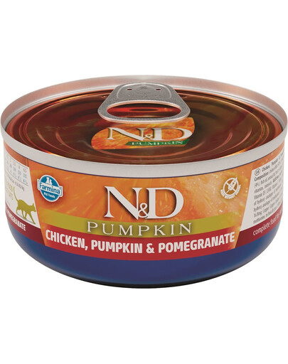 FARMINA N&D Cat chicken & pumpkin 70 g karma dla kota z kurczakiem