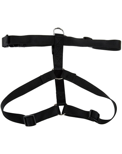 ZOLUX Postroj 50/90 cm 25 mm čierny