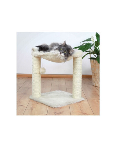 Drapak dla kota "Baza" 50 cm kremowy