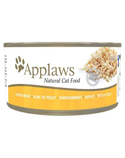 APPLAWS Puszki w bulionie dla kota 6 x 156 g