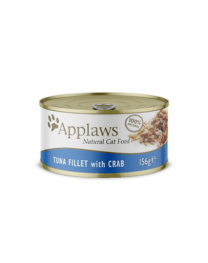 APPLAWS Puszki w bulionie dla kota 6 x 156 g