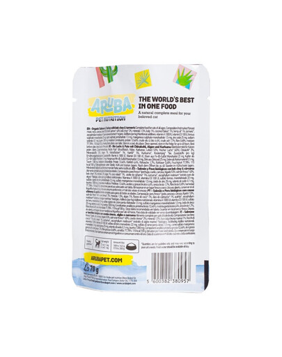 ARUBA Saszetki dla kota 70 g