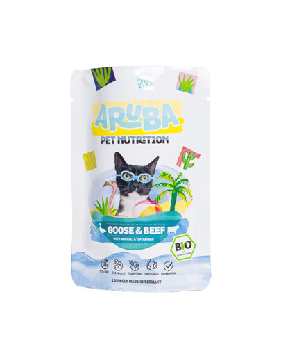 ARUBA Cat Koza, dynia, cukinia i spirulina 70 g