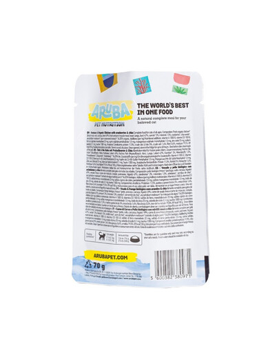 ARUBA Saszetki dla kota 70 g