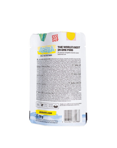 ARUBA Saszetki dla kota 70 g