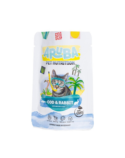 ARUBA Cat Koza, dynia, cukinia i spirulina 70 g