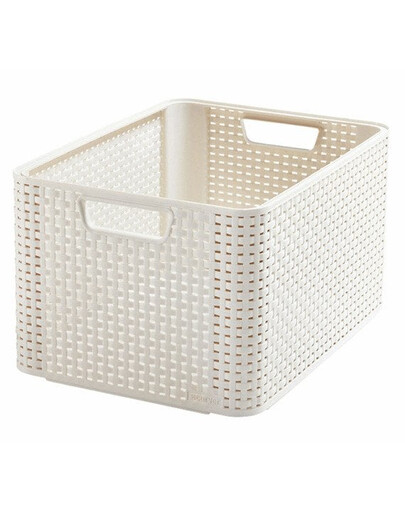 Koszyk Style L kremowy