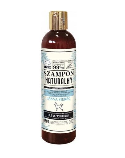 Szampon naturalny Jasna sierść 300 ml