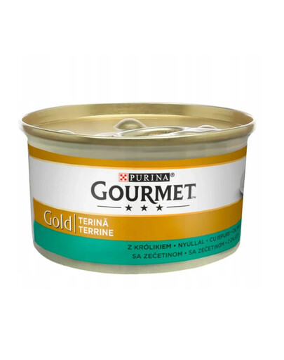 GOURMET GOLD Rabbit Pate Pasztet z królika 24x85g