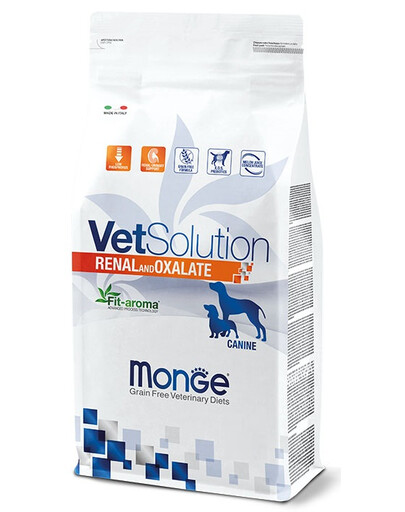 MONGE Vet Solution Dog Renal and Oxalate 12 kg