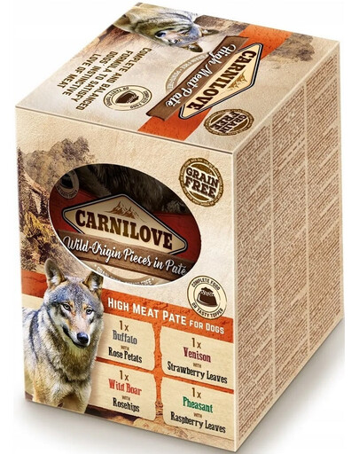 CARNILOVE Meat Pate Multipack Adult sáčky 4x300g Kapsička pre psov