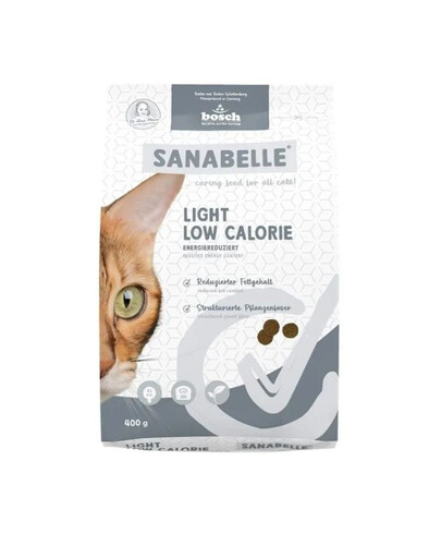 SANABELLE Light Low Calorie 400 g Krmivo pre mačky s nadváhou