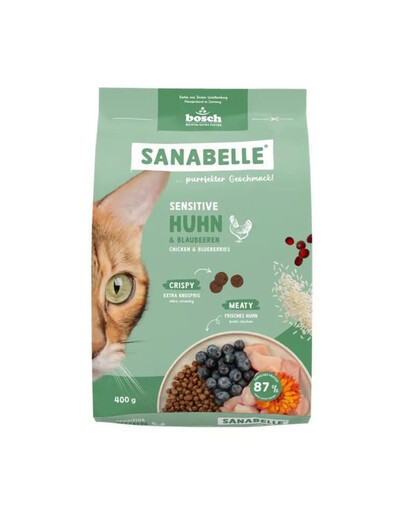 Sensitive Kurczak 400 g dla kotów o wrażliwym przewodzie pokarmowym