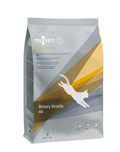 TROVET Urinary Struvite ASD pre mačky 10 kg