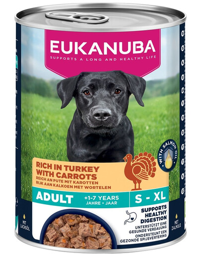 EUKANUBA Life Care Adult Rich in Turkey 400 g Paštéta pre psov bohatá na morčacie a mrkvu