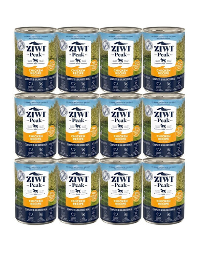 ZIWIPEAK Dog Chicken Kurczak 12 x 390 g