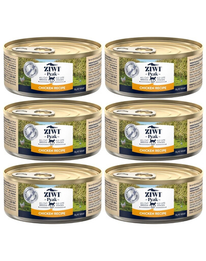 ZIWIPEAK Cat Chicken Kurczak 6x85 g
