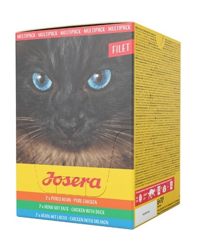 JOSERA Multipack Filet 6x70 g Krmivo pre dospelé mačky
