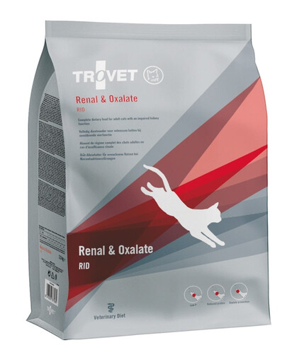 TROVET Plus Renal Oxalate RID dla kotów z kurczakiem 2,5 kg