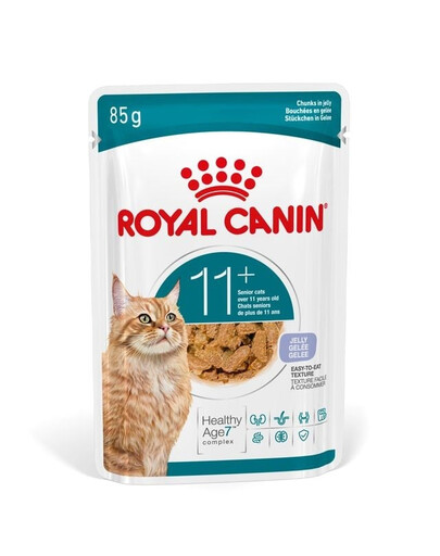 ROYAL CANIN Ageing 11+ Jelly 12x85 g kúsky v želé pre mačky staršie ako 11 rokov
