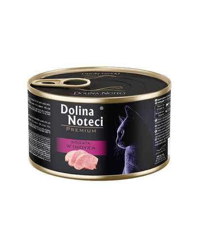 DOLINA NOTECI Premium Bohatá na mori mokrá strava pre mačky 185 g